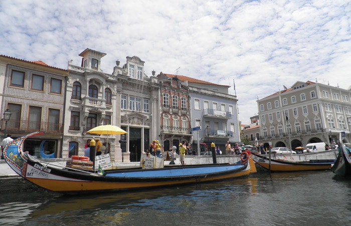 Los moliceiros en la ría de Aveiro