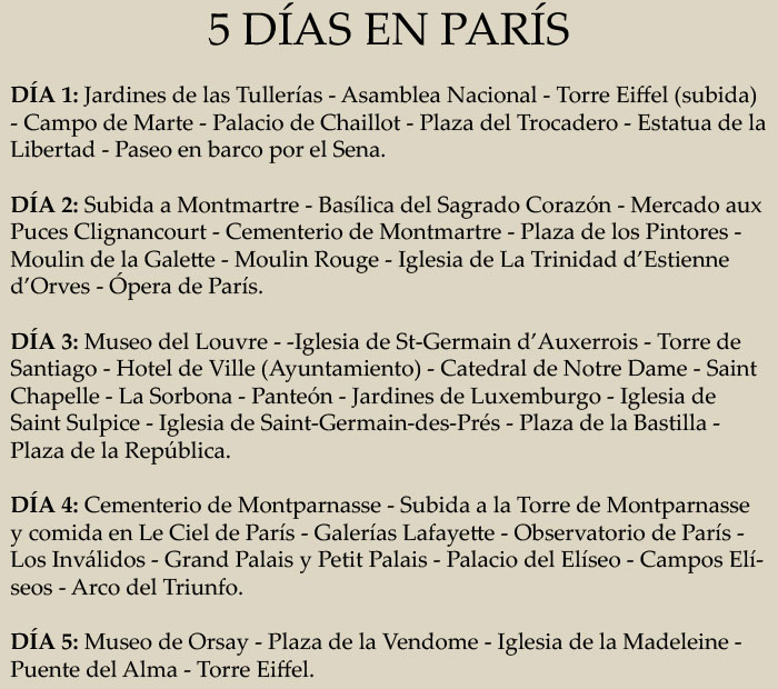 cinco días en parís un sueño en la ciudad de la luz viaje con pablo