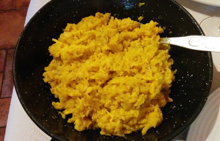 Bacalao al estilo del restaurante El Dorado de Foios Portugal