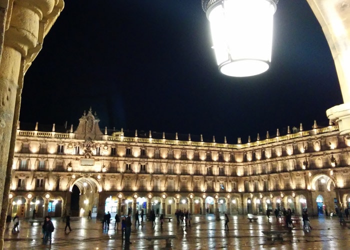 Plaza Mayor con su Pabellón Real al fondo que ver en Salamanca