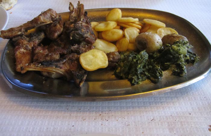 Cabrito restaurante El Dorado Foios Portugal