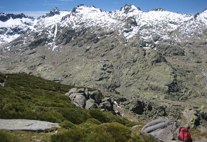 Nieve en las cumbres de Gredos