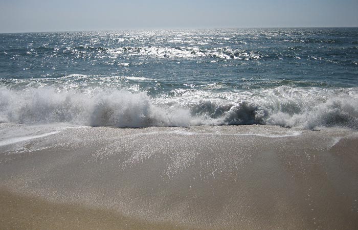 Oleaje en Costa Nova playas de Aveiro