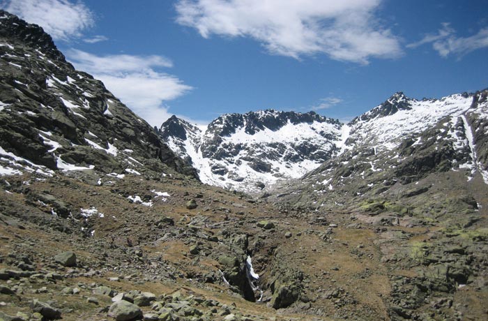Panorámica de Gredos en un punto de la ruta