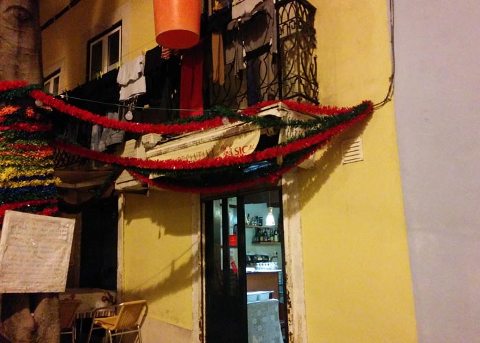 Floresta de Santana comer en Lisboa