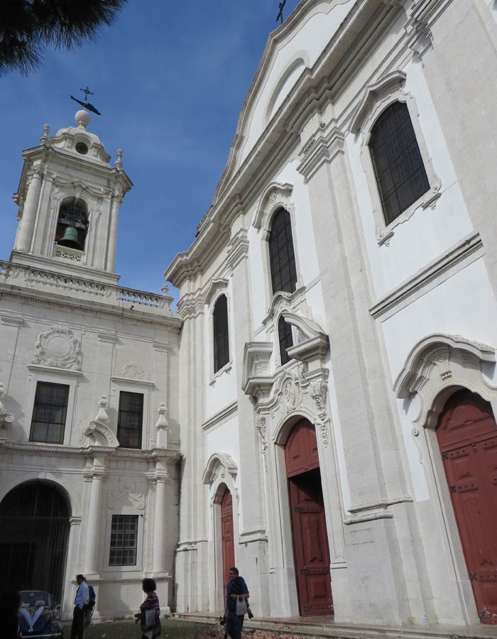 Iglesia de Nuestra Señora de Gracia miradores de Lisboa