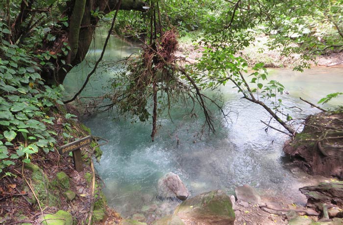 Borbollones Río Celeste
