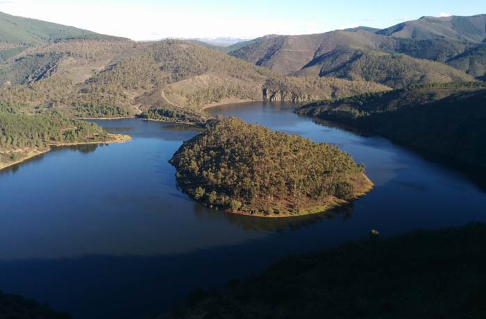 El Meandro Melero, en febrero de 2014