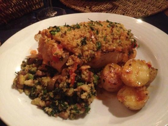Bacalao com broa de O Batel comer en Aveiro