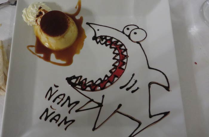 Flan de Can Rafalet comer en Formentera
