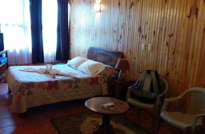 Habitación del hotel El Viandante qué hacer en Monteverde