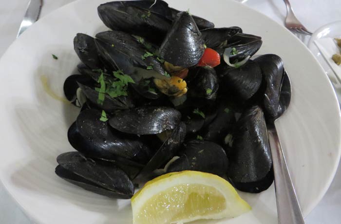 Mejillones de Can Rafalet comer en Formentera