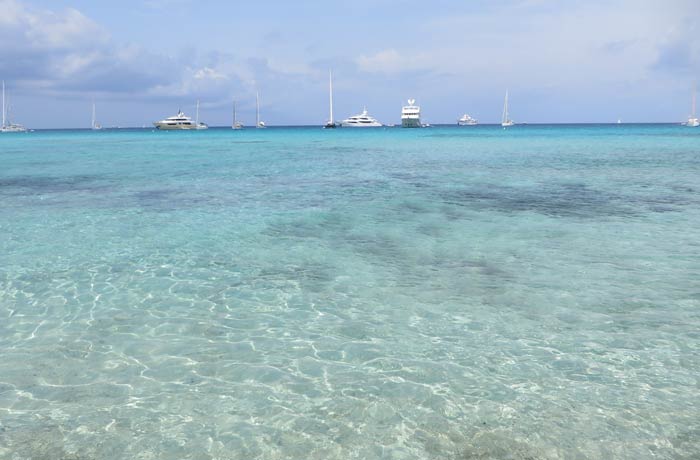 Idílicas aguas de Ses Illetes Playas de Formentera