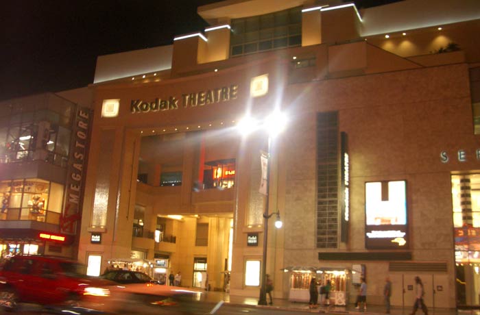 Kodak Theatre, hoy Dolby Theatre Paseo de la Fama de Hollywood