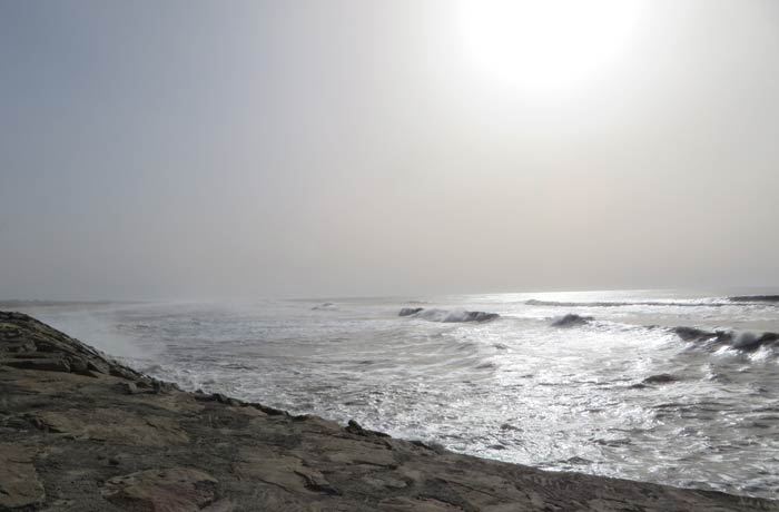 Vista del Atlántico en Furadouro