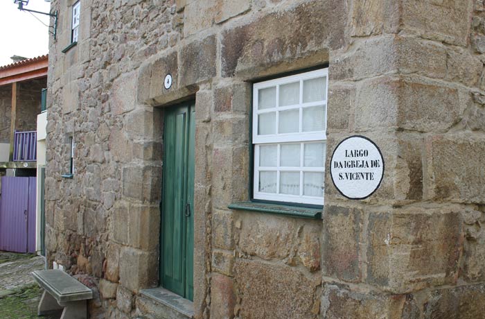 Una de las casas quinientistas de Castelo Mendo
