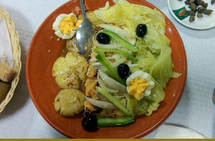 Bacalao a lagareiro de Kurika Restaurantes en Espinho