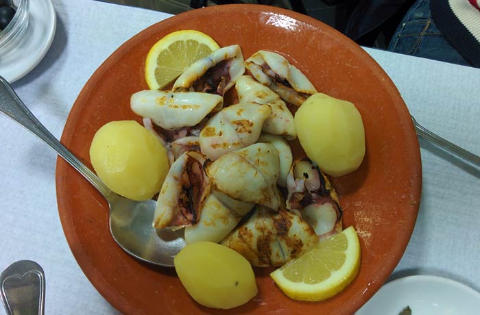 Lulas na brasa de Kurika Restaurantes en Espinho