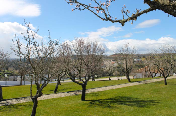 Jardín junto al Castillo qué ver en Miranda do Douro