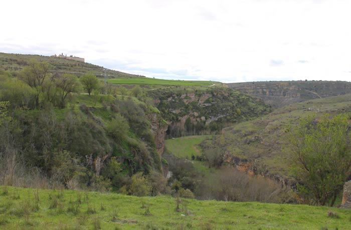 Vistas desde el mirador del Santuario de Nuestra Señora de la Peña Senda de los dos Ríos