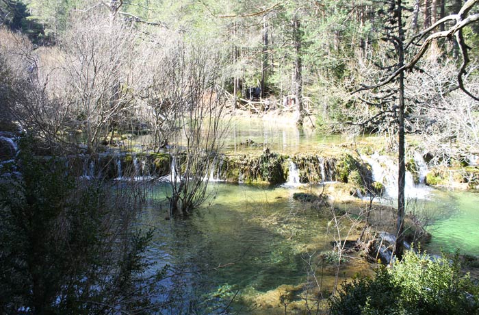 Uno de los espacios más amplios que genera el curso del río Cuervo