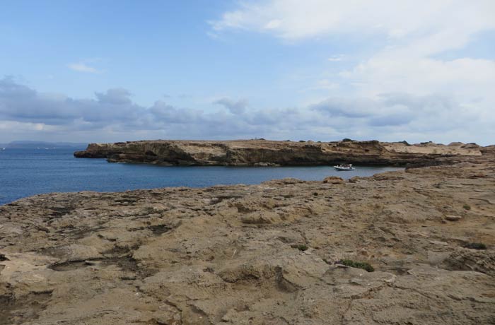 Paisaje lunar de Can Marroig que ver en Formentera