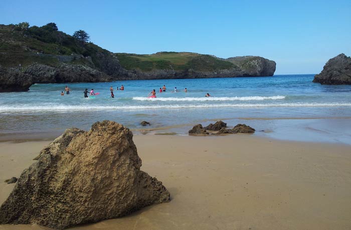 Playa de Borizu en Celorio