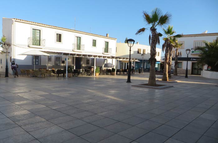 Plaza de la Constitución de San Francisco Javier que ver en Formentera