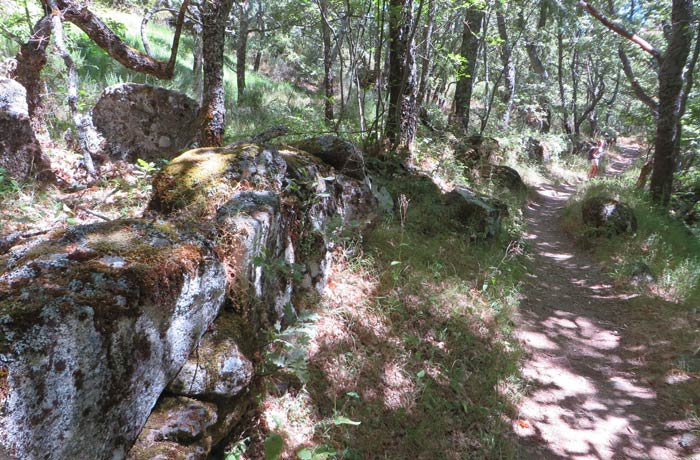 Vista del sendero antes de regresar a Sotillo de Sanabria Cascada de Sotillo