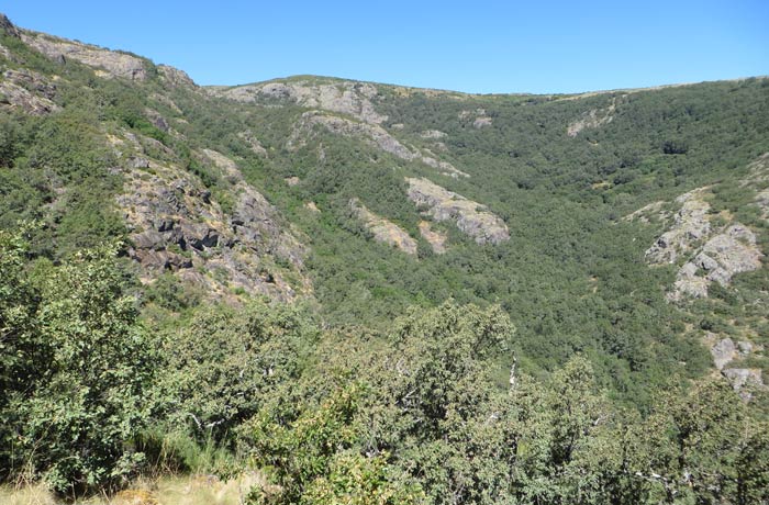 Valle del río Truchas Cascada de Sotillo