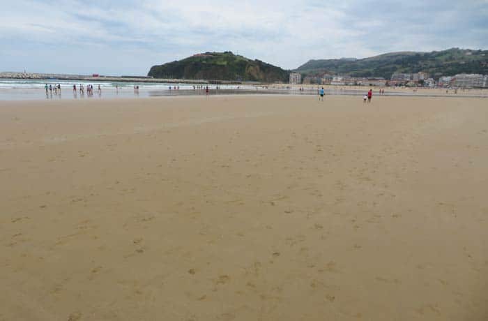 Vista de la playa de Laredo