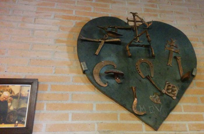 Decoración de O Refuxio D'Anton comer en Baiona