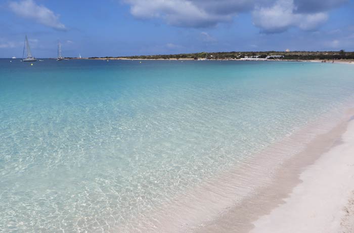 playa salga espalmador formentera